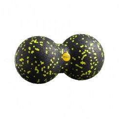 Масажний м'яч подвійний 4FIZJO EPP DuoBall 08 Black/Yellow (P-5907222931301)