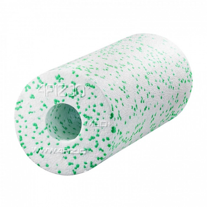 Массажный ролик (валик, роллер) гладкий 4FIZJO EPP MED+ 33 x 14 см 4FJ0053 White/Green Массажный ролик (валик, роллер) гладкий 4FIZJO EPP MED+ 33 x 14 см 4FJ0053 White/Green