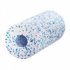 Масажний ролик (валик, роллер) гладкий 4FIZJO EPP MED + 33 x 14 см 4FJ0054 White / Blue