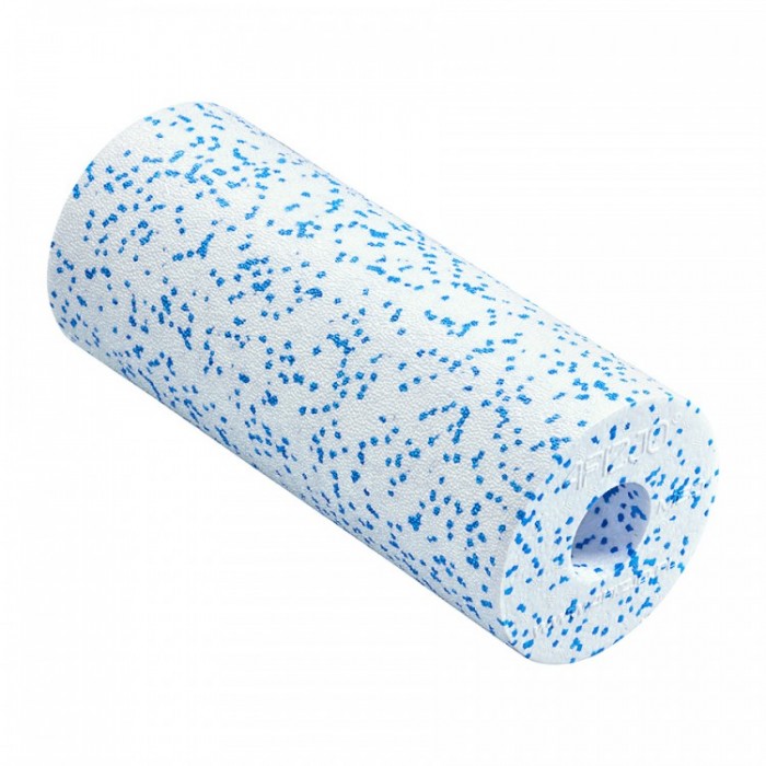 Массажный ролик (валик, роллер) гладкий 4FIZJO EPP MED+ 33 x 14 см 4FJ0054 White/Blue
