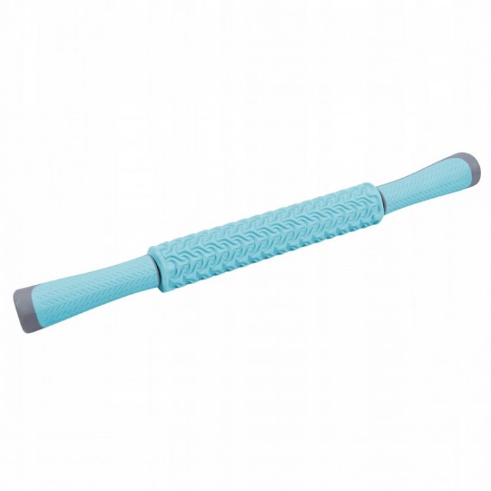 Массажный ролик ручной (массажная палка) SportVida Massage Bar SV-HK0232 Sky Blue
