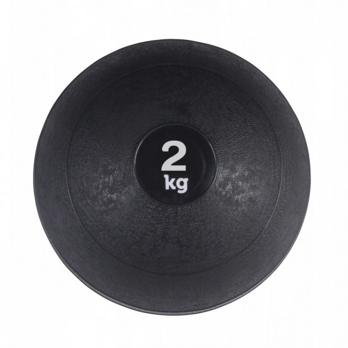 Слембол (медбол) для кросфіту SportVida Slam Ball 2 кг SV-HK0196 Black Слембол (медбол) для кросфіту SportVida Slam Ball 2 кг SV-HK0196 Black