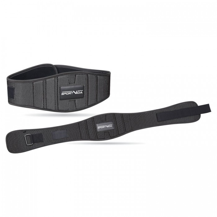 Пояс для тяжелой атлетики неопреновый SportVida SV-AG0090 (M) Black Пояс для тяжелой атлетики неопреновый SportVida SV-AG0090 (M) Black
