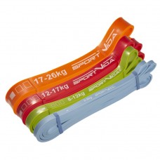 Резинки для підтягування (гумові петлі) набір SportVida Power Band 4 шт 0-26 кг SV-HK0190-2