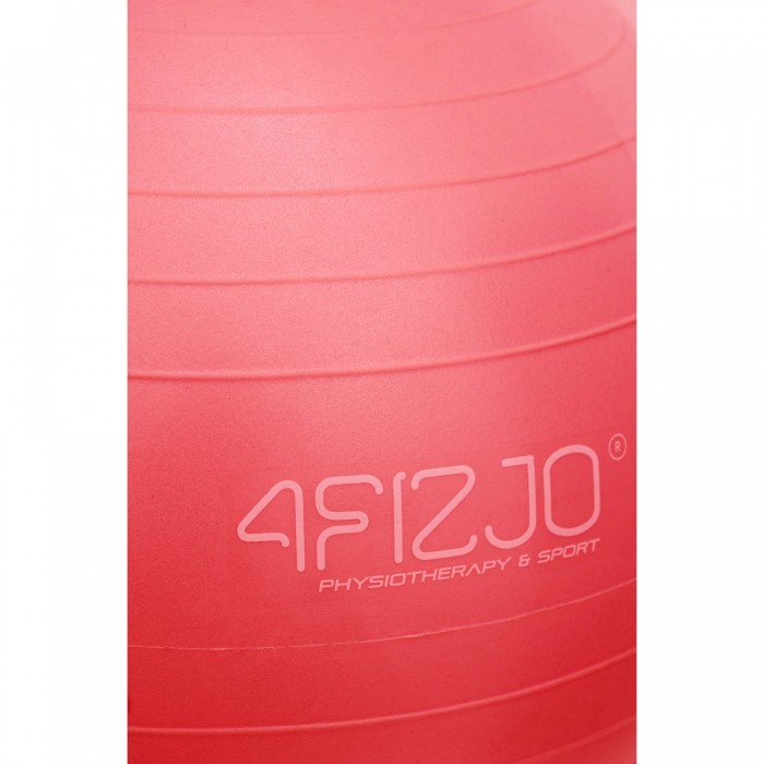 М&#039;яч для фітнесу (фітбол) 4FIZJO 55 см Anti-Burst Red (P-5907222931509)