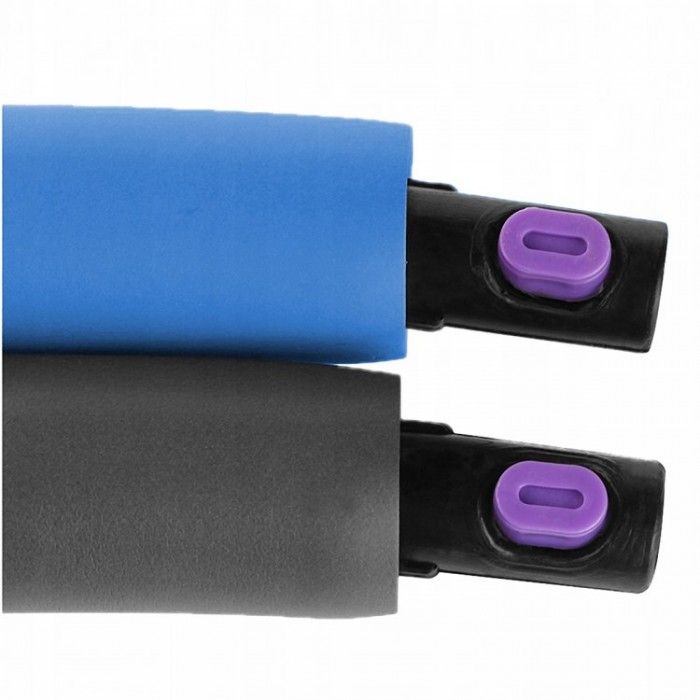 Хулахуп обруч для схуднення масажний 90 см 0,7 кг SportVida SV-HK0216 Grey / Blue
