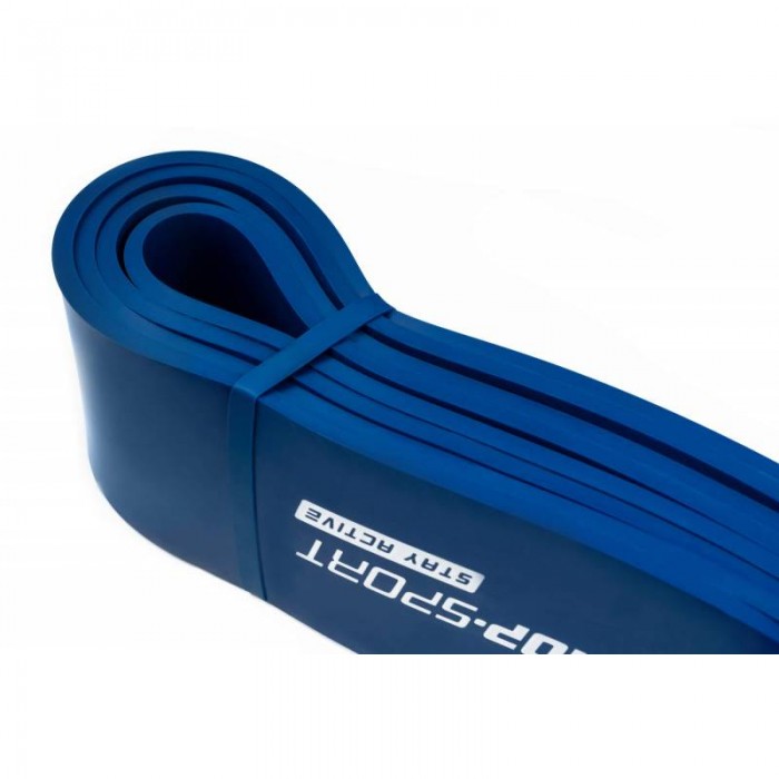 Резинка для підтягування та тренувань 28-80 кг Hop-Sport HS-L064RR синя