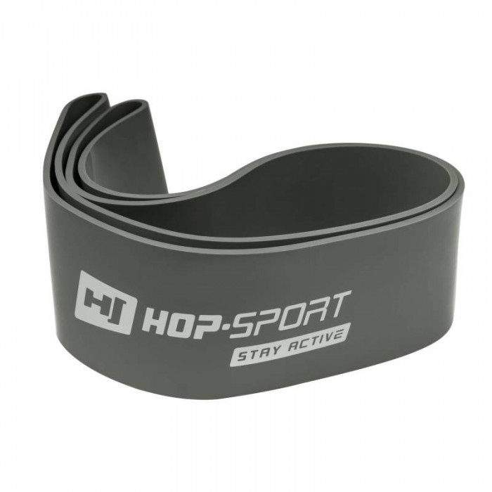 Резинка для підтягування та тренувань 55-137 кг Hop-Sport HS-L101RR сіра