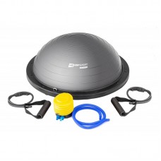Балансувальна платформа півсфера Bosu Hop-Sport HS-L058 сіра