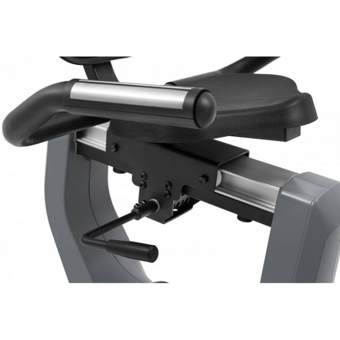 Горизонтальний велотренажер Hop-Sport HS-100L Edge iConsole сірий + мат