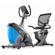 Велотренажер Hop-Sport HS-070L Helix iConsole + синій