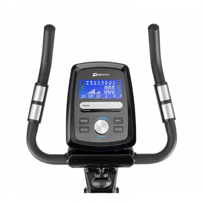 Велотренажер Hop-Sport HS-090H Apollo синий+ мат