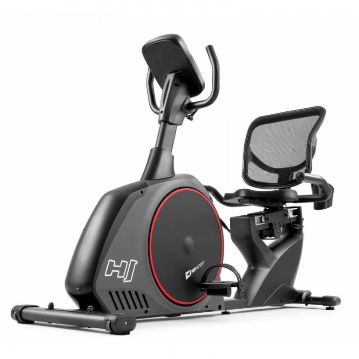 Горизонтальний велотренажер Hop-Sport HS-095L Scale сірий + мат Горизонтальний велотренажер Hop-Sport HS-095L Scale сірий + мат