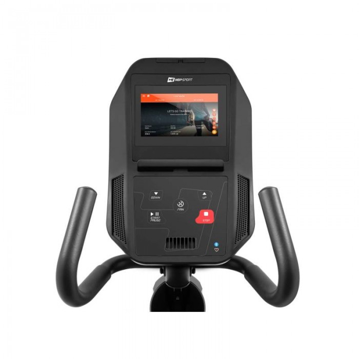Горизонтальный велотренажер Hop-Sport HS-300L Canion с телеметрическим поясом + мат