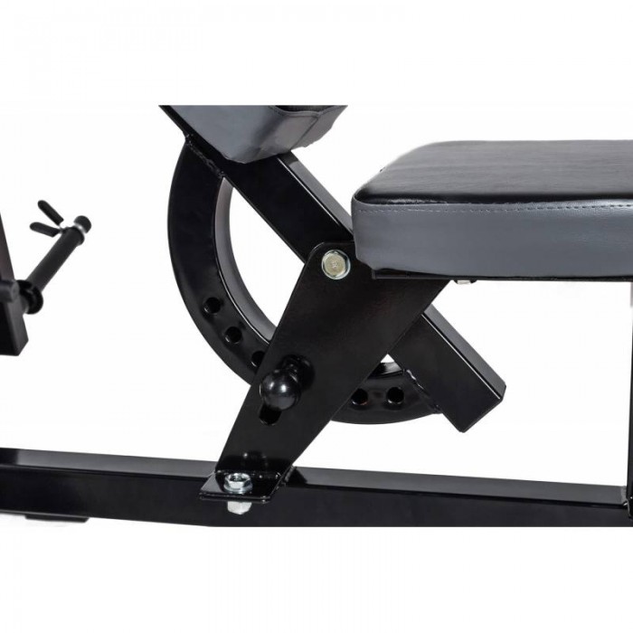 Скамья для жима Trex Sport TX-075 регулируемая со стойками с партой Скотта