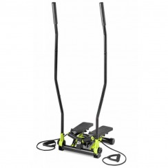 Степпер Hop-Sport HS-045S Slim с ручками и эспандерами салатовый