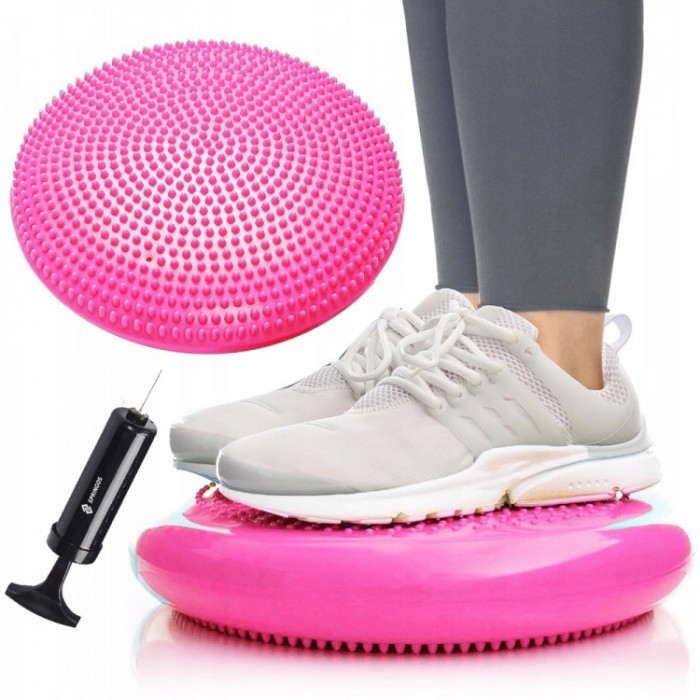 Балансировочная подушка масажна Springos FA0079 Pink
