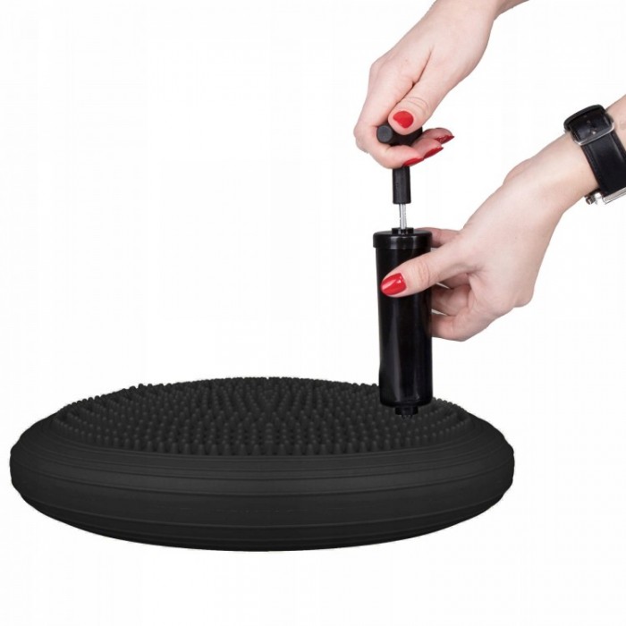 Балансировочная подушка масажна Springos PRO FA0084 Black