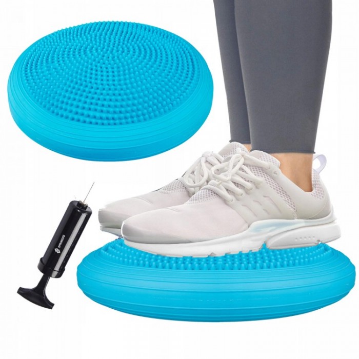 Балансировочная подушка масажна Springos PRO FA0088 Sky Blue