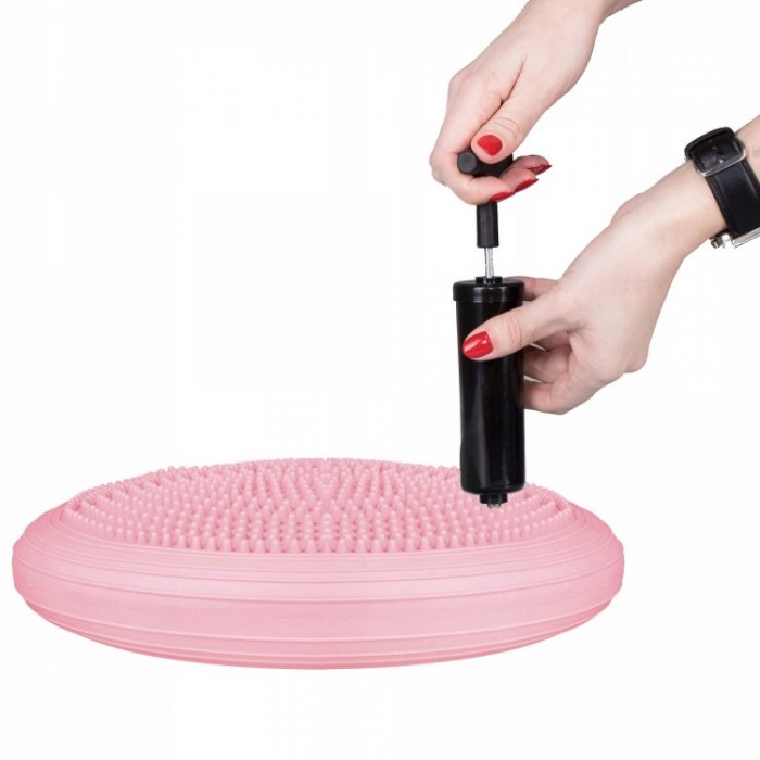 Балансировочная подушка массажная Springos PRO FA0089 Pink
