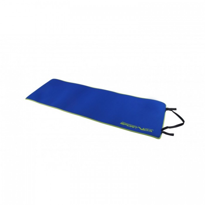 Коврик для фитнеса и йоги SportVida Neopren 6 мм SV-HK0038 Blue