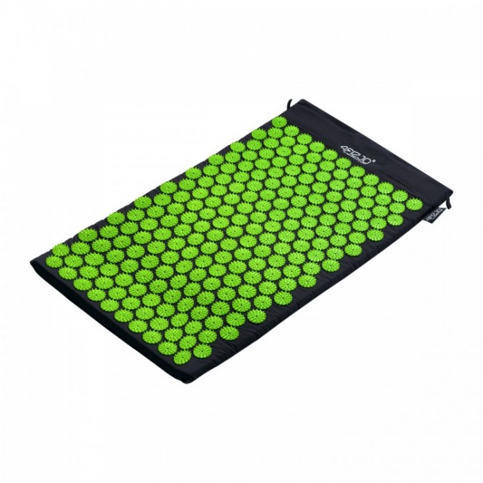 Килимок акупунктурний 4FIZJO Classic Mat Аплікатор Кузнєцова Black/Green (P-5907222931721)