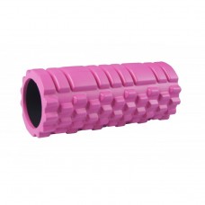 Масажний ролик (валик, роллер) 33 см SportVida SV-HK0062 Pink