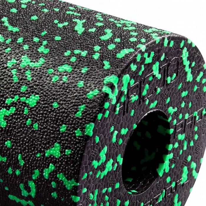 Массажный ролик 4FIZJO EPP PRO+ 45 x 14.5 см (валик, роллер) гладкий Black/Green (P-5907739310590)