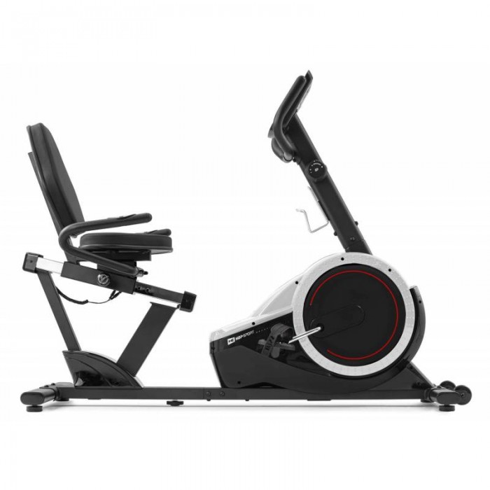 Горизонтальный велотренажер Hop-Sport HS-060L Pulse серебристый 2020