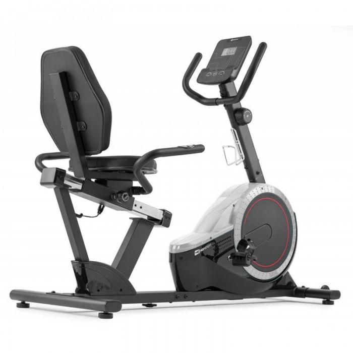 Горизонтальный велотренажер Hop-Sport HS-060L Pulse серебристый 2020