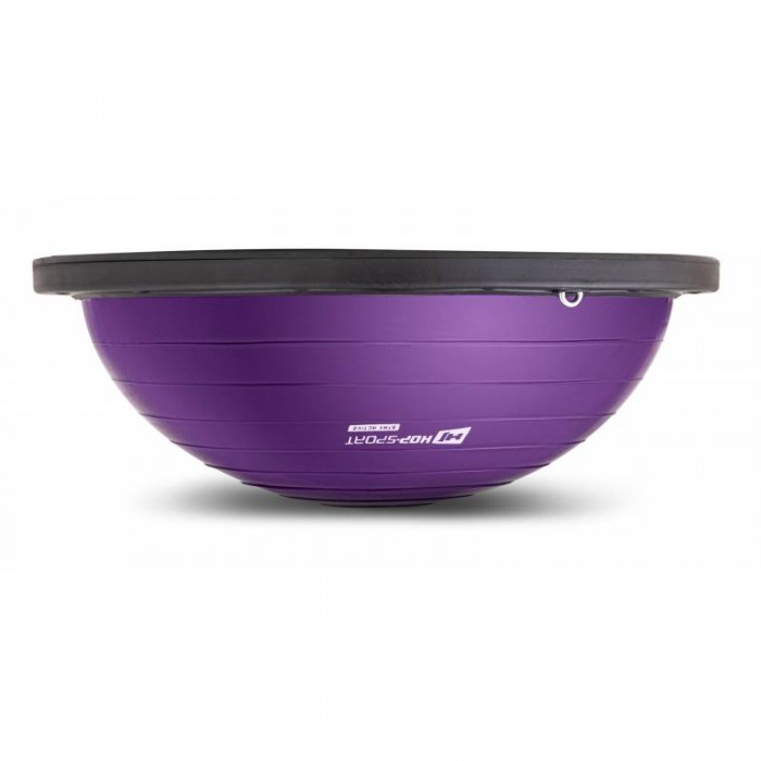 Балансувальна платформа напівсфера для фитнесу Bosu Hop-Sport HS-L058 фіолетова