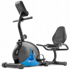 Горизонтальний велотренажер Hop-Sport HS-030L Rapid синій
