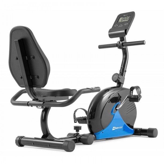 Горизонтальный велотренажер Hop-Sport HS-030L Rapid синий