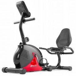 Горизонтальний велотренажер Hop-Sport HS-030L Rapid червоний