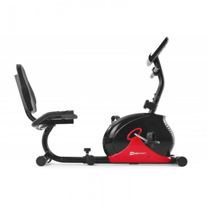 Горизонтальний велотренажер Hop-Sport HS-030L Rapid червоний