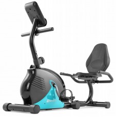 Горизонтальный велотренажер Hop-Sport HS-030L Rapid бирюзовый
