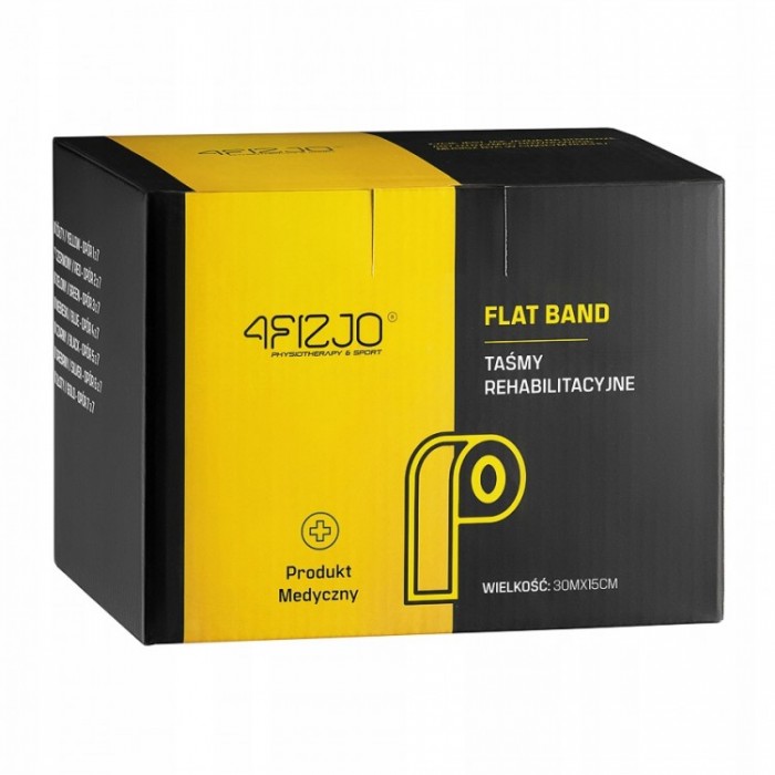 Стрічка-еспандер для спорту та реабілітації 4FIZJO Flat Band 30 м 5-8 кг Green (P-5907739311184)
