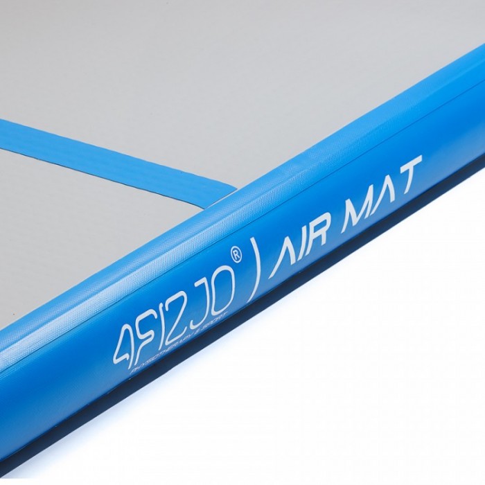 Мат гімнастичний надувний 4FIZJO Air Track Mat 300 x 100 x 15 cм White/Blue (P-5907739311771)