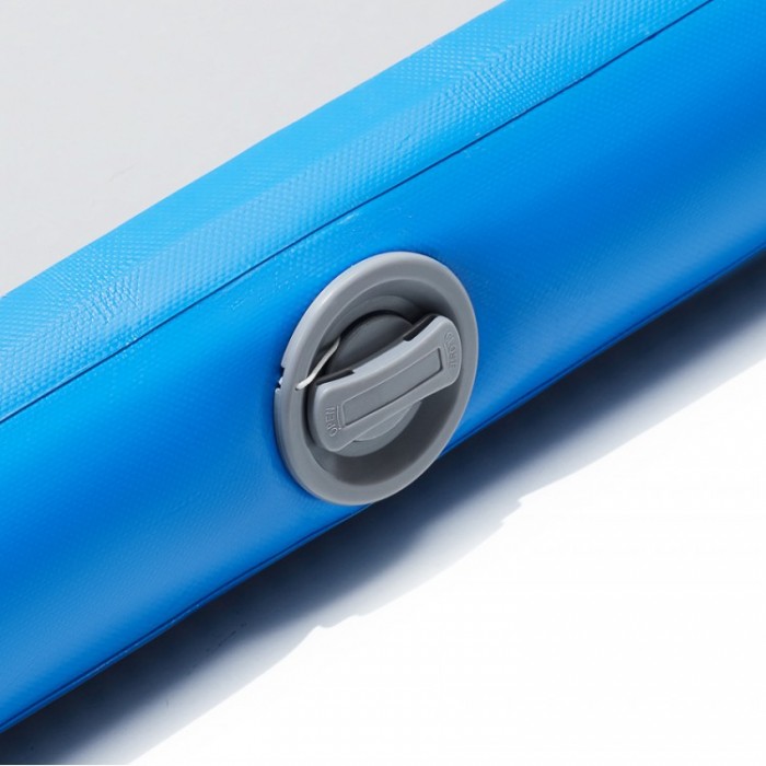 Мат гімнастичний надувний 4FIZJO Air Track Mat 300 x 100 x 15 cм White/Blue (P-5907739311771)