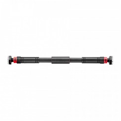 Турнік розсувний 4FIZJO 66-100 см Black/Red (P-5907739310385)