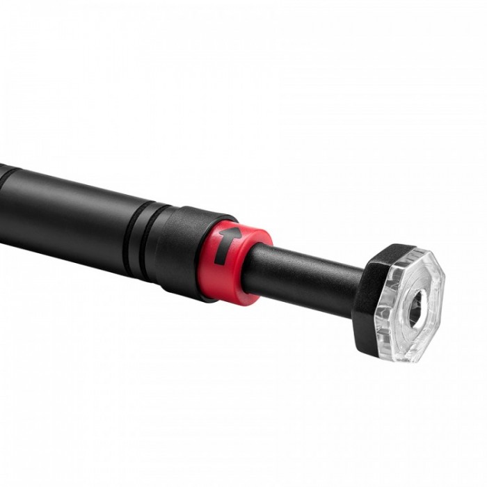 Турнік розсувний 4FIZJO 66-100 см Black/Red (P-5907739310385)