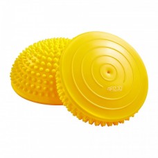 Півсфера масажна балансувальна 4FIZJO Balance Pad 16 см 2 шт масажер для ніг, стоп Yellow (P-5907739310460)