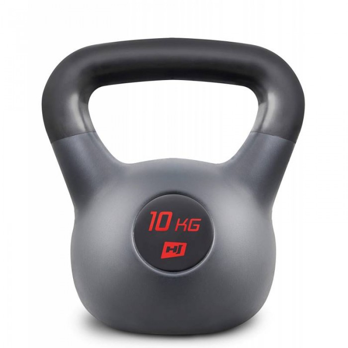 Гиря виниловая 10кг Hop-Sport HS-P010KB