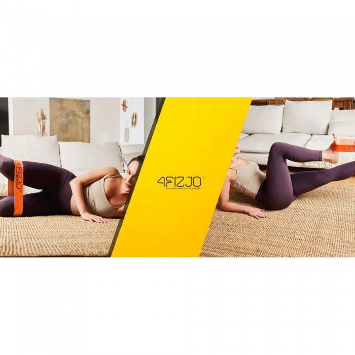 Резинка для фітнесу та спорту із тканини 4FIZJO Flex Band 1-5 кг Orange (P-5907739310927)