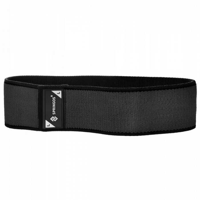 Тканинна резинка для фітнесу Springos Hip Band Size L FA0115