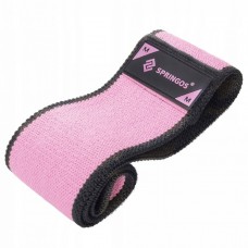 Гумка для фітнесу та спорту тканинна Springos Hip Band Size M FA0110