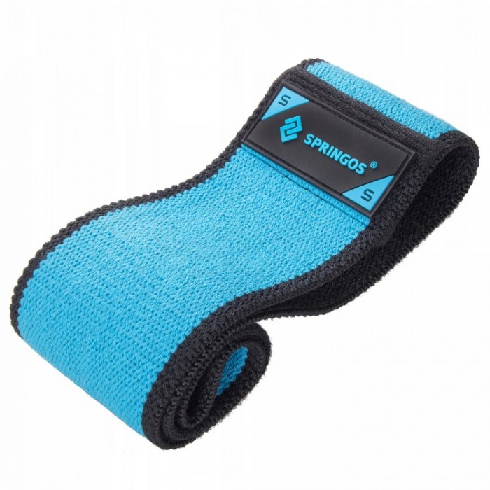 Тканинна резинка для фітнесу Springos Hip Band Size S FA0109 Тканинна резинка для фітнесу Springos Hip Band Size S FA0109