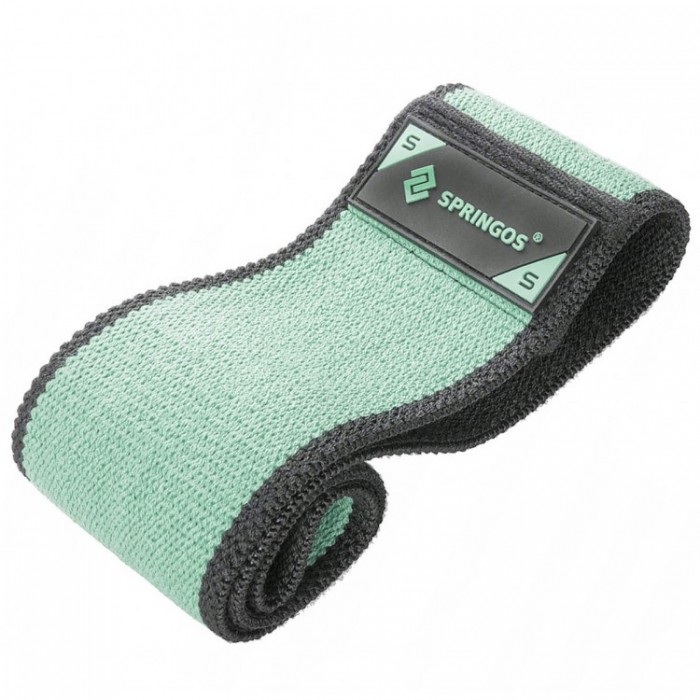 Тканевая резинка для фитнеса Springos Hip Band Size S FA0113 Тканевая резинка для фитнеса Springos Hip Band Size S FA0113