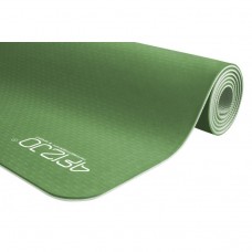 Коврик для йоги и фитнеса 4FIZJO TPE 6 мм 4FJ0142 Green/Grey