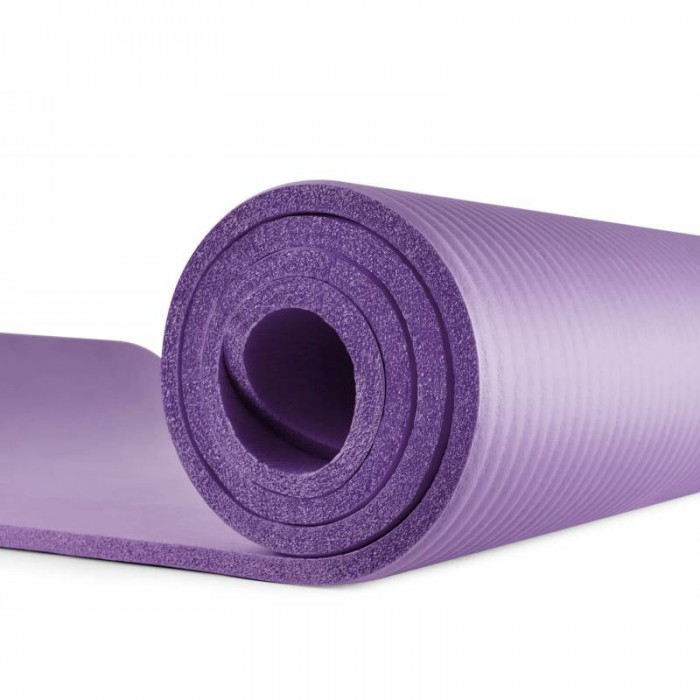 Коврик для фитнеса и йоги Hop-Sport HS-N010GM 1 см фиолетовый
